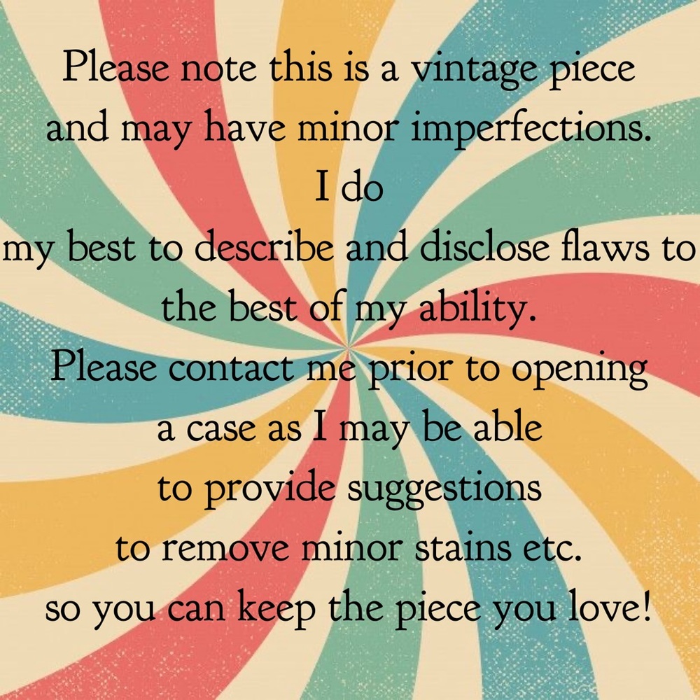 JW Div. of Junction West Vintage Periwinkle Skirt - Picture 10 of 10